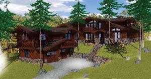 putting course. This cabin design draws from its natural surroundings blending $/Sq Feet Orig Price $3,000,000 Your own mountain playground! A truly unique setting on 4.