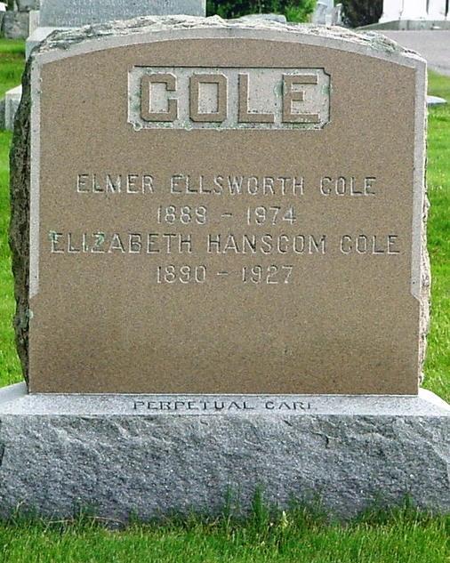 Cole Elmer Ellsworth Cole,