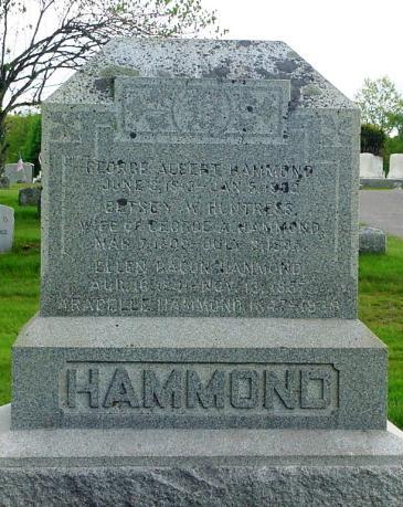 George A. Hammond, Mar.
