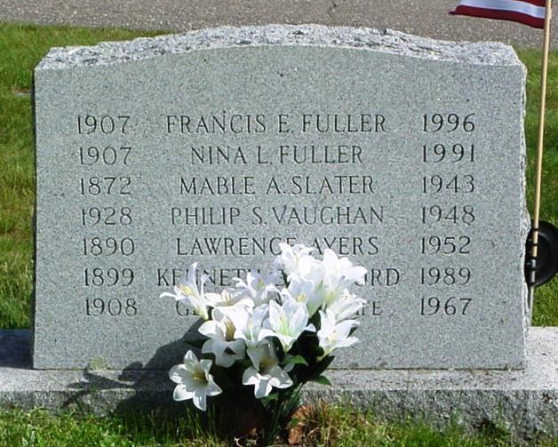 (Nana), 1872-1943. Vaughan, Philip S., 1928-1948.