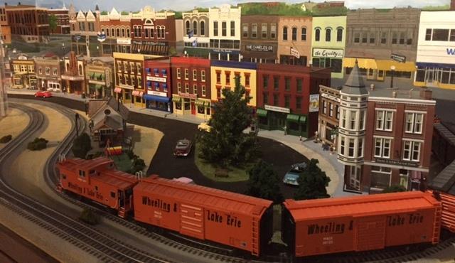 All Aboard!! The Canal Museum s Railroad History Room got a big, moving boost this year with the addition of a brand new Lionel train display.