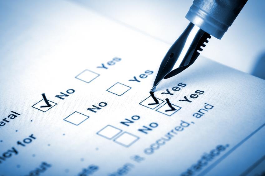Determining if the Application is Complete Determining if the Application is complete Use a checklist to confirm what