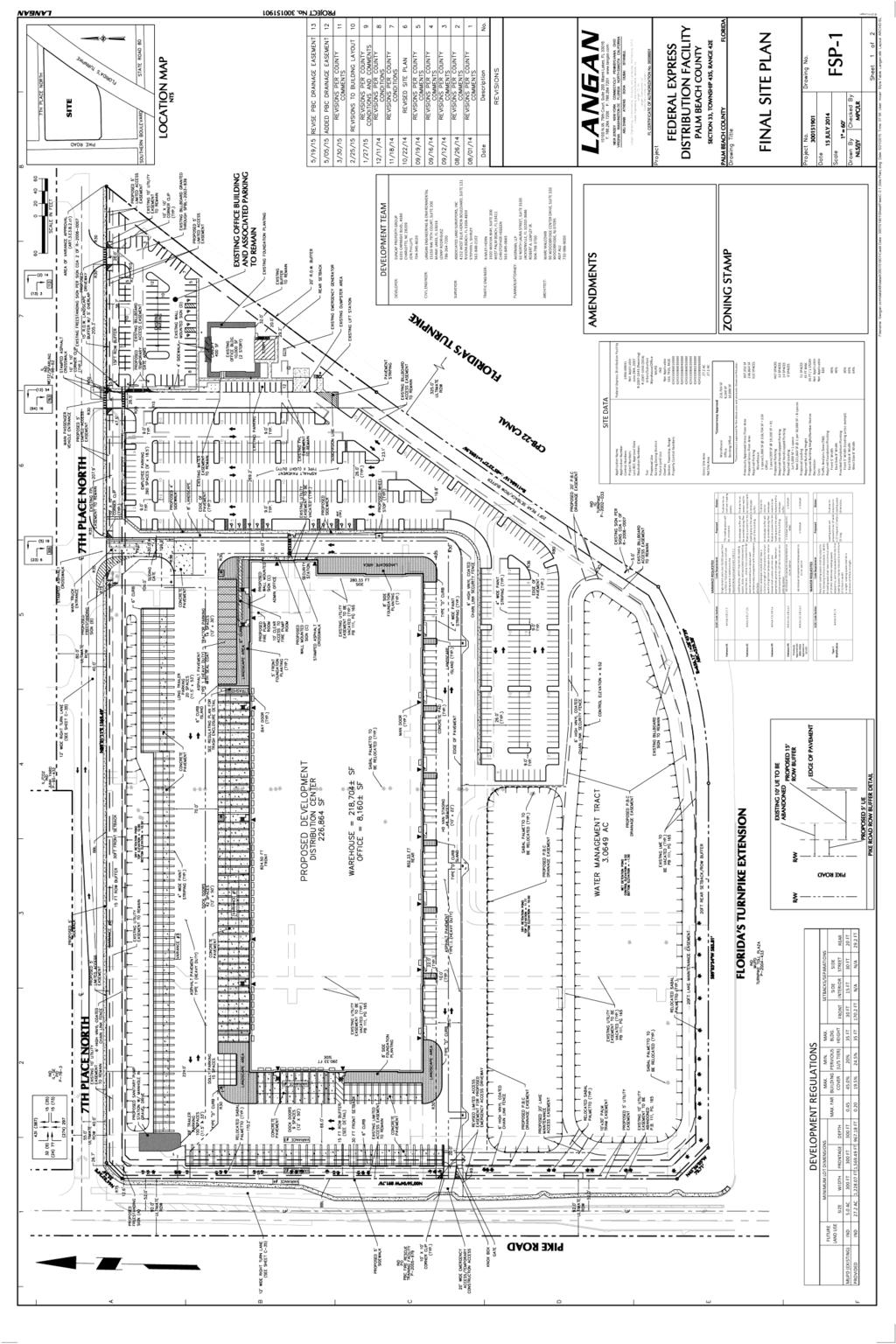 Figure 4 Final Site Plan dated
