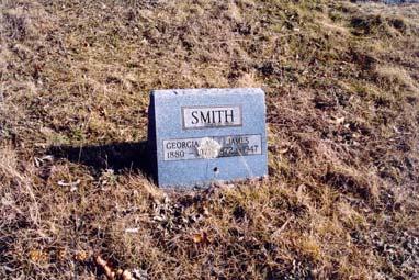 Smith, James; born 1872; died 1947; husband of Georgia A. Smith Smith, Georgia A.