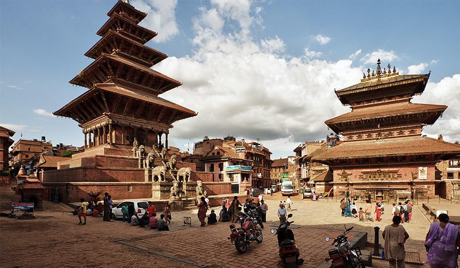 Bhaktapur, Nepal, a UNESCO heritage town for its