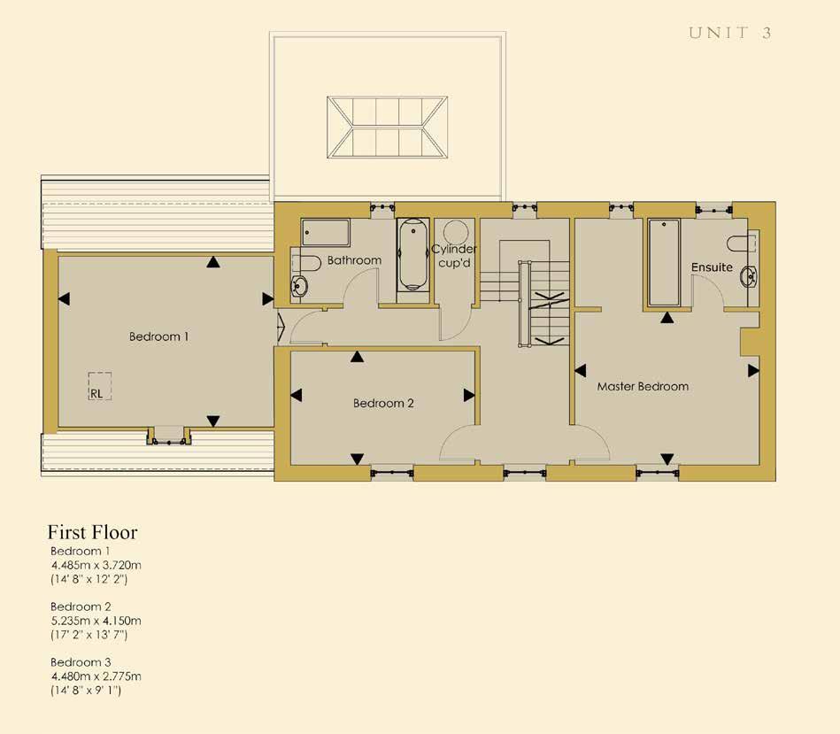 Unit 3 - First Floor Plan