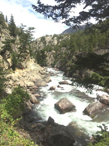 Similar in nature to its neighbor to the west the Boulder River, the Stillwater River has a large gradient drop coming off the Beartooth Plateau on it's way to meet the Yellowstone River near