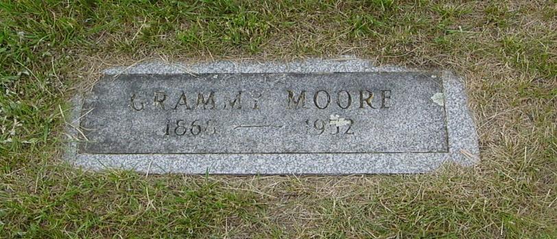 Grampa Moore, 1865-1927 Mary S., w.