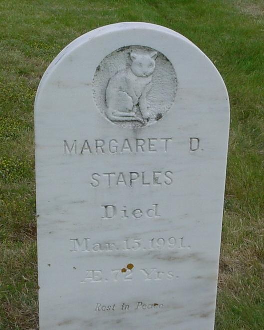 Staples Margaret D., d.