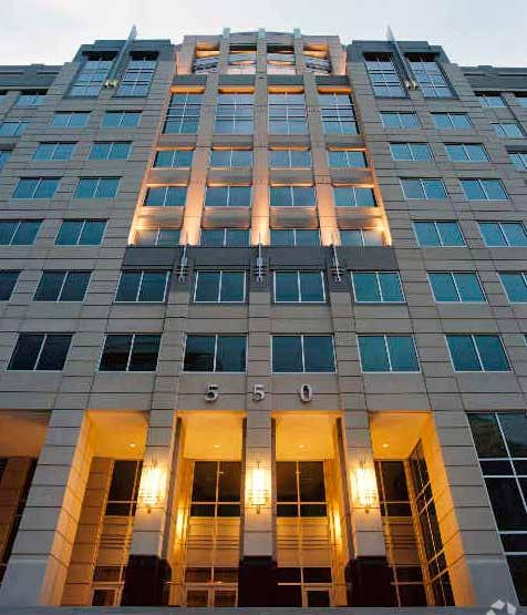11 story 427,463 SF Class A corner office tower South, located in one of the Nation s most accessible transit corridors, is an ideal