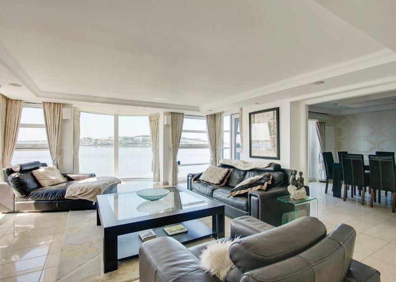 MODERN PENTHOUSE APARTMENT WITH SPECTACULAR VIEWS the penthouse, 5g beach crescent, broughty ferry, by dundee, dd5 2bg Circular hall u dining hall u sitting room u living room u TV room office u