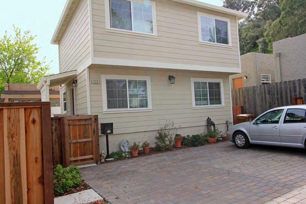 416 Mellus Street, Martinez Two-story structure Two bedrooms, with one & one-half baths