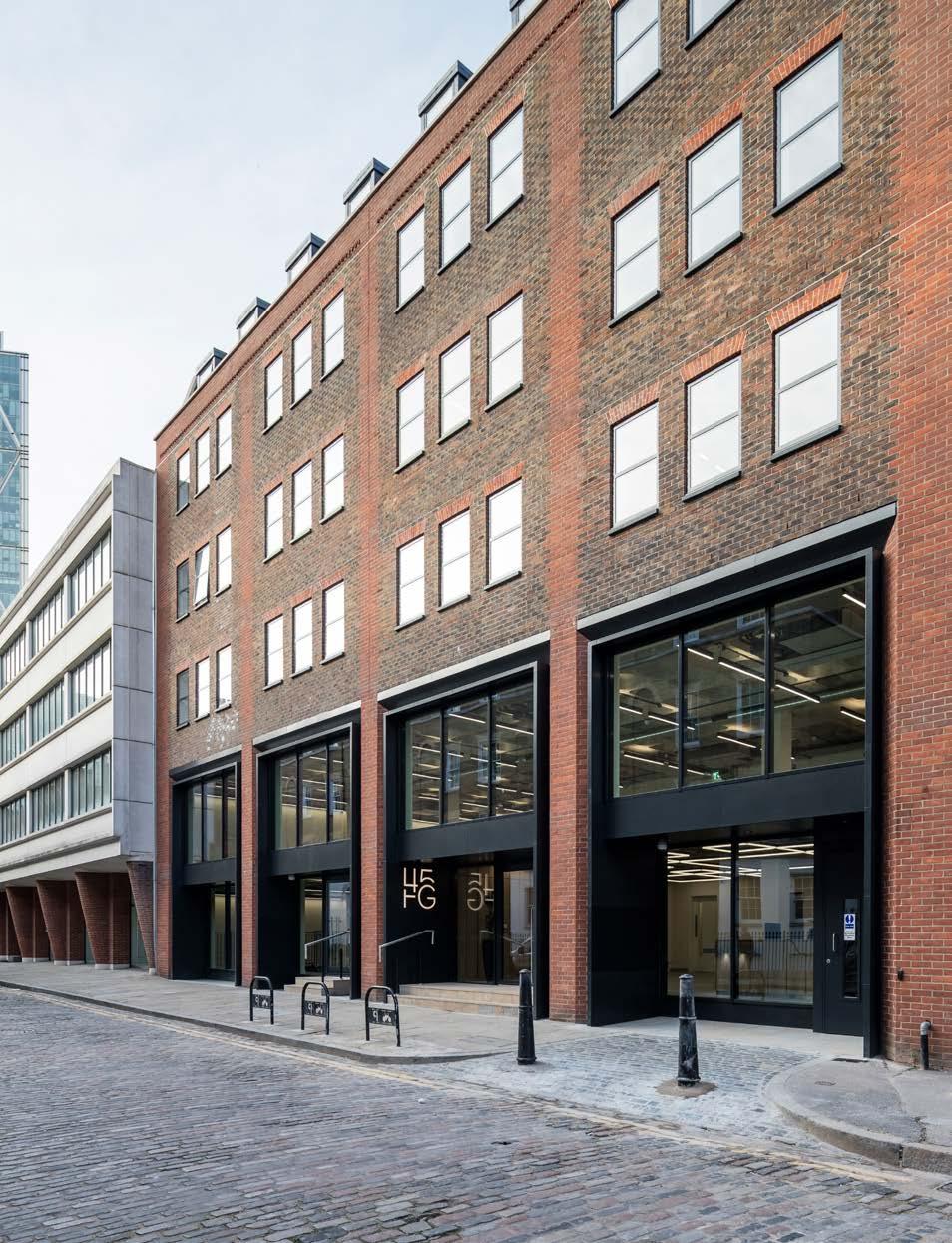 45 Folgate Introduction Under the direction of Tate Hindle Architects, Colliers International have worked in collaboration to reimagine this unmistakable 1980 s architecture into a one-of-a-kind