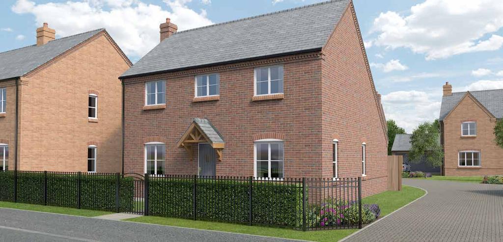 PLOT 6 Briefly comprising a lounge with a feature fireplace, an extremely well-proportioned living kitchen, dining and family room, downstairs cloakroom, utility room and study/ playroom downstairs,