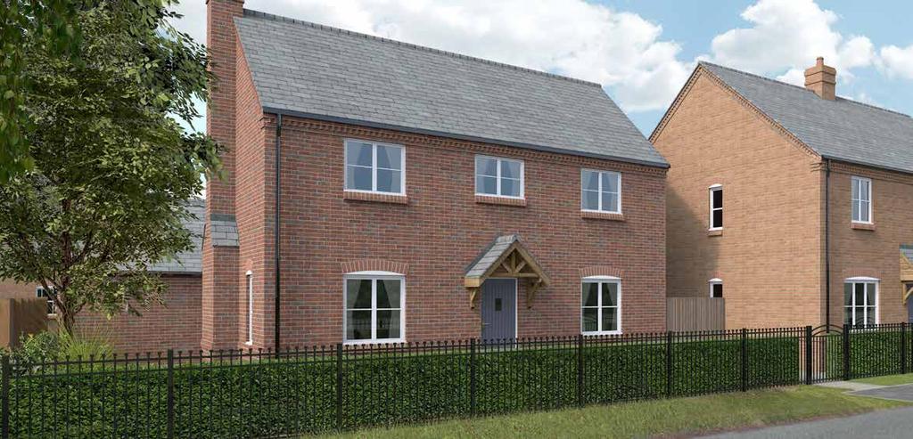 PLOT 9 Briefly comprising a lounge with a feature fireplace, an extremely well-proportioned living kitchen, dining and family room, downstairs cloakroom, utility room downstairs and, on the first