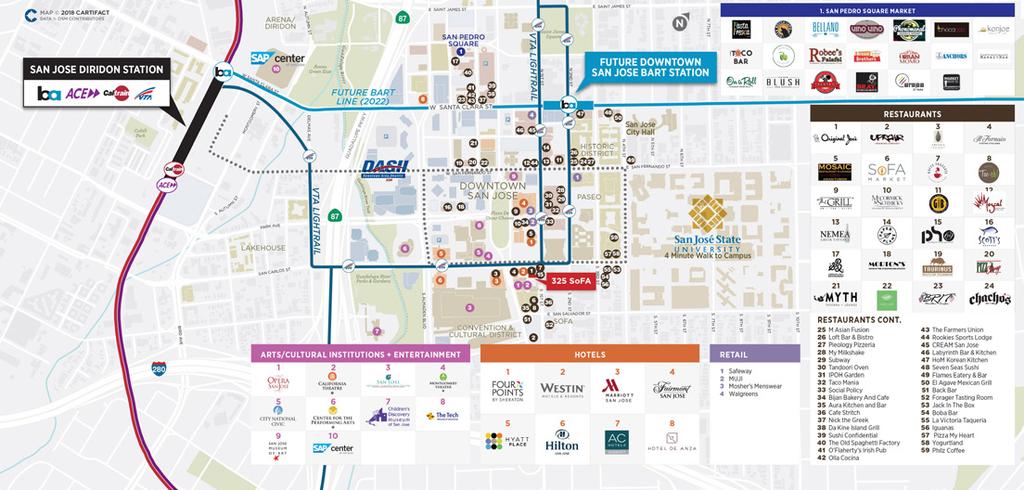 The VTA Light Rail will also offer a direct connection to both future downtown San Jose BART stations at Diridon and on Santa Clara Street, which are expected to begin service in 2025.