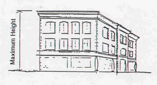 Lots, which abut on more than one street, shall provide the required minimum frontage along at least one street. Figure 6-1. Illustration of yards for irregular shaped lots. 607.B.