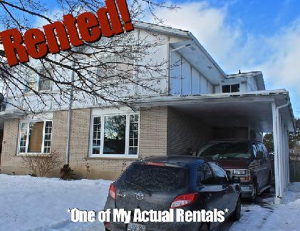 #1 Single Family Rental: Monteagle Cr, Kitchener A partner and I bought this semi-detached