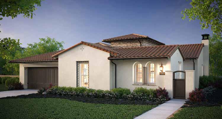 ELEVATION 1A - SPANISH COLONIAL ELEVATION 1B - CRAFTSMAN All home and community information (including, but not limited to prices, availability, incentives, floor plans, site plans, features,