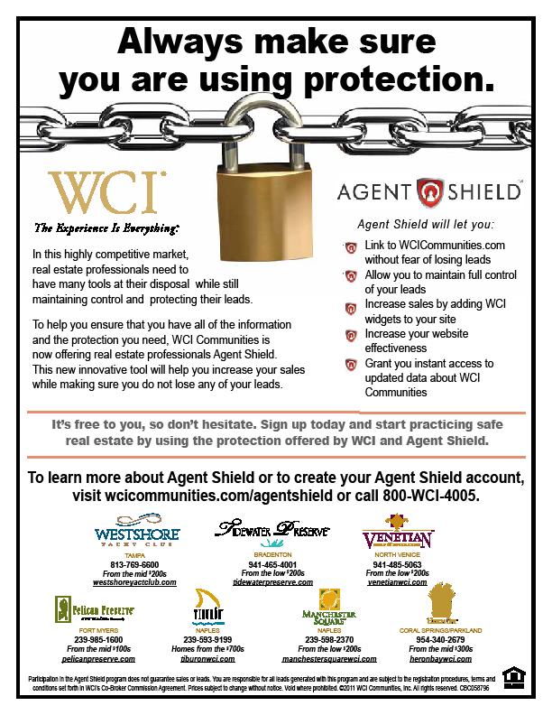Agent Shield Link to WCICommunities.