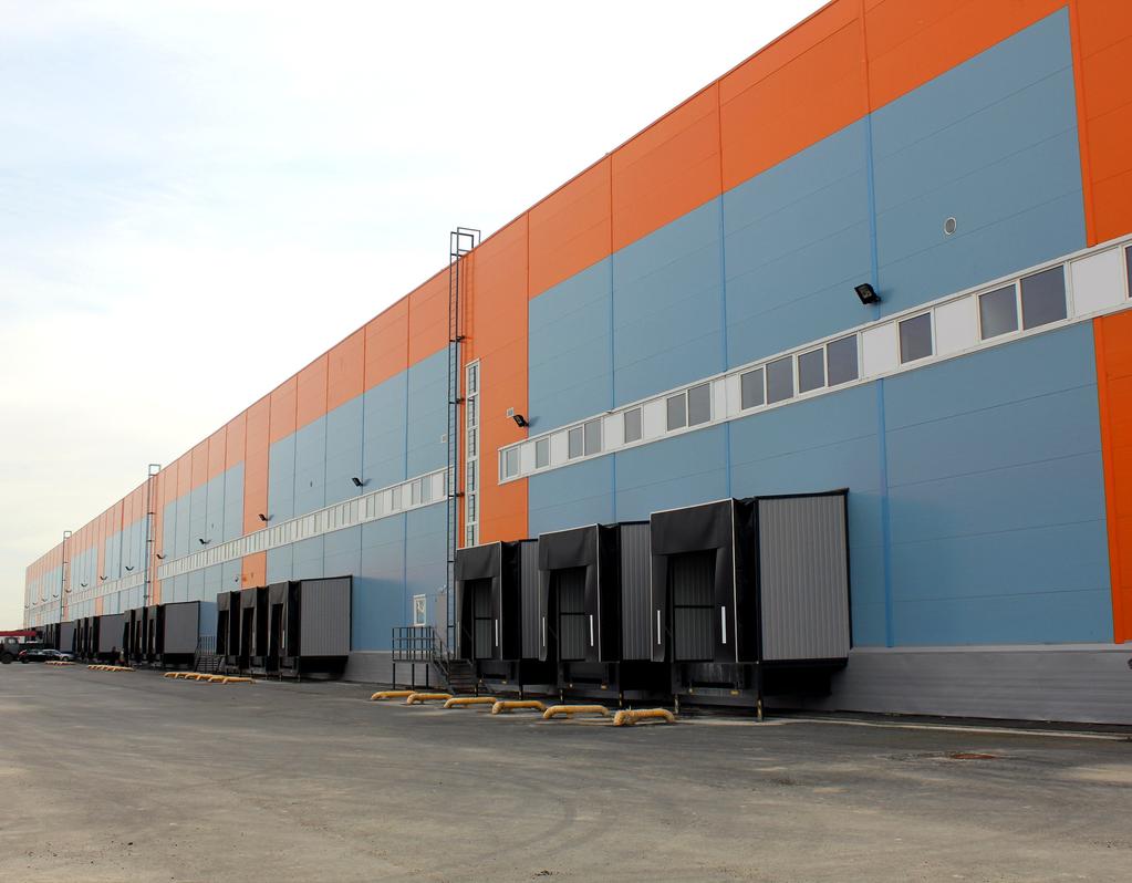 2012 St. Petersburg Nordway, Class A warehouse complex, Shushary industrial zone Demand Throughout 2012 demand for the high quality space remained high.
