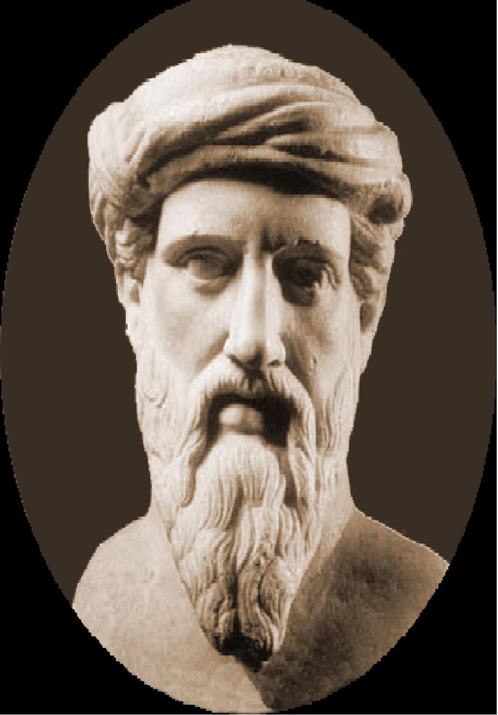 PYTHAGORAS OF SAMOS Pythagoras of Samos was born in Samos about 570 BC. He worked as a philosopher and mathematician.