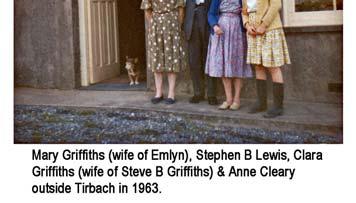 The family lived at Tyrbach, a 34 acre farm near Llanddewi Velfrey, Pembrokeshire, Wales.