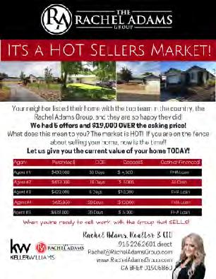 Tell them how to benefit from a hot sellers market Include local stats Make it easy for them to remember