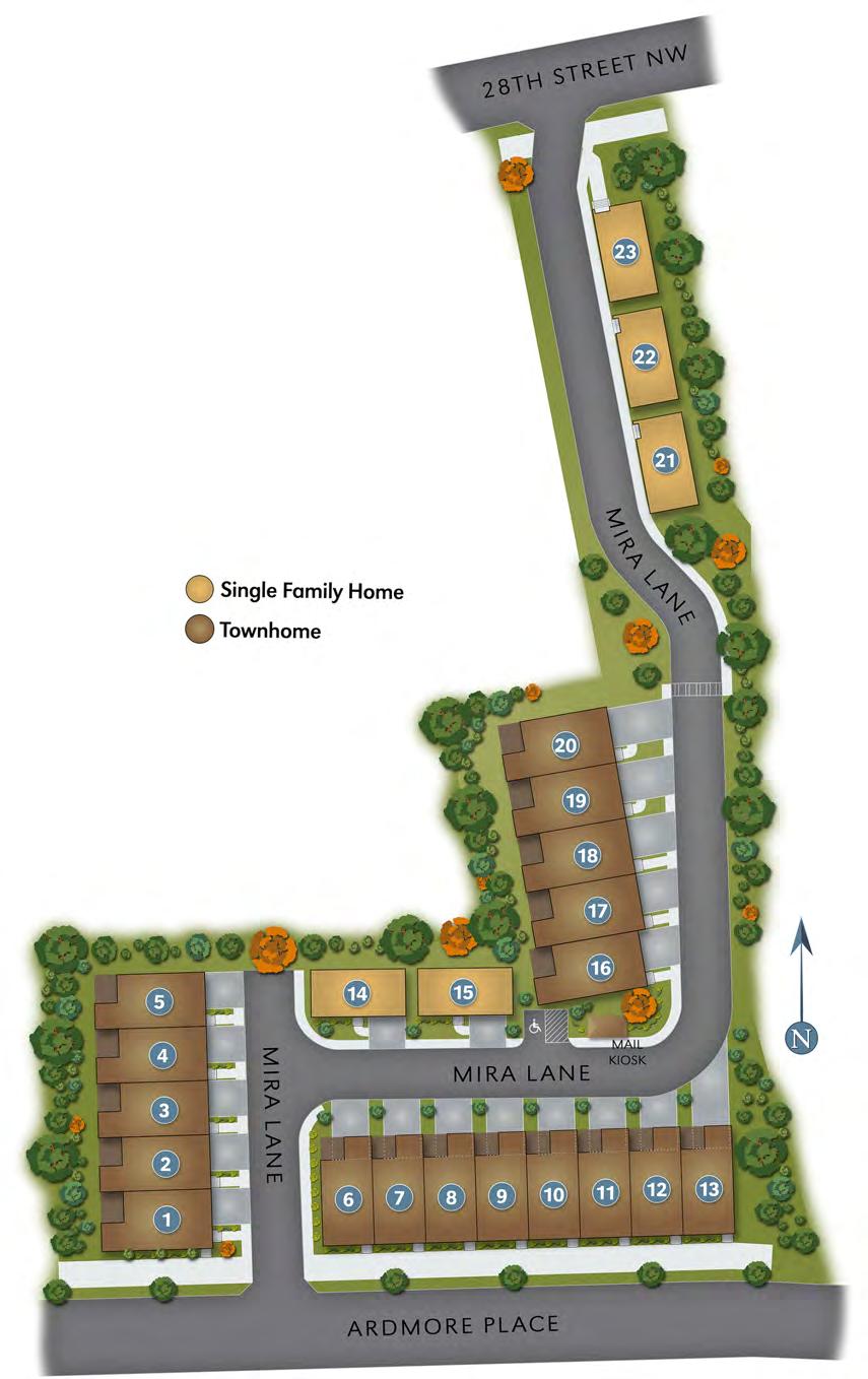 THE SITE LENOX PLAN D HOME PLAN The information is subject to change without notice,
