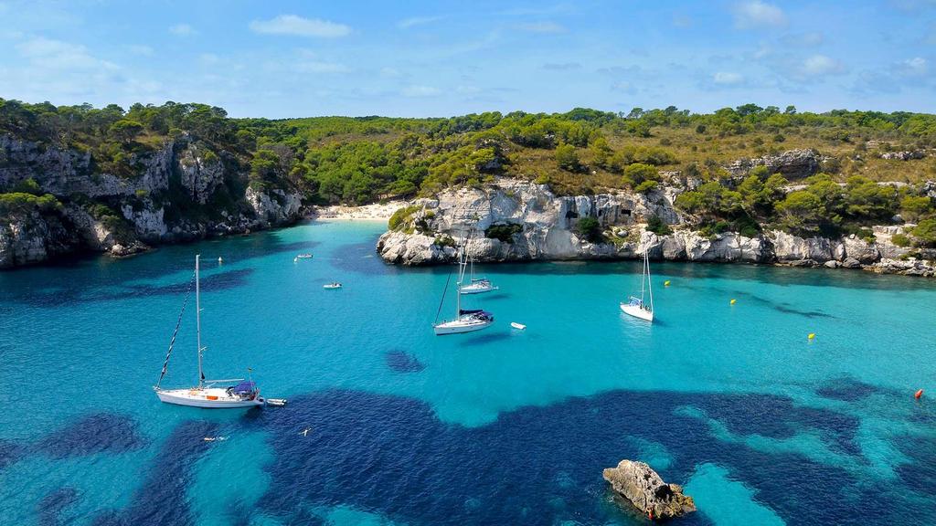 island of Mallorca, only 21 miles from