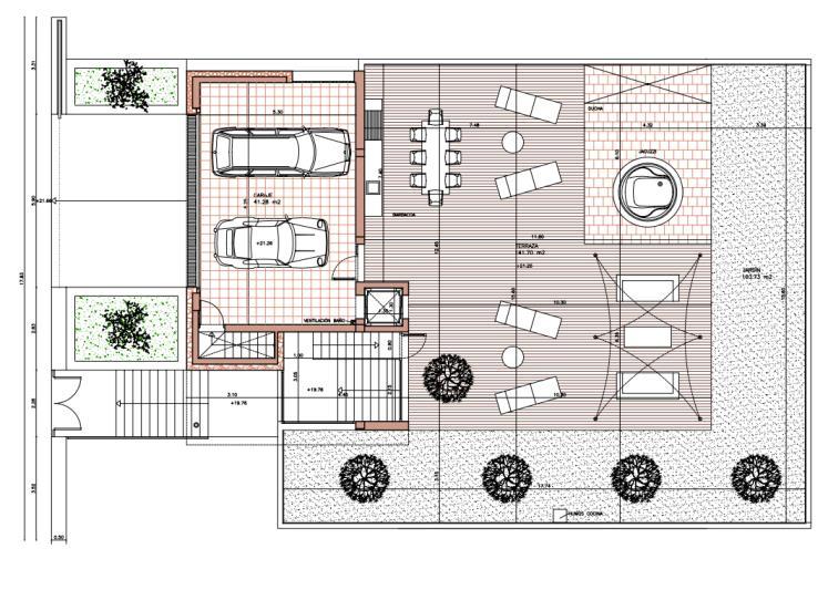 Villa Provençals 39: Plans Main house total enclosed living area: 465.