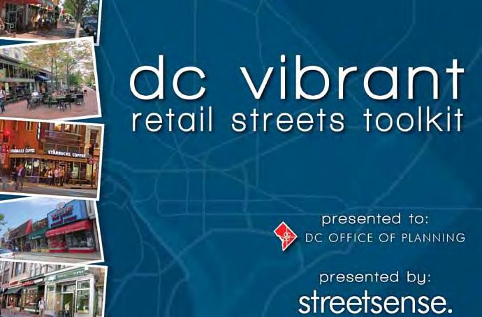 Streetsense Portfolio Distinctive expertise in streetscape and urban design, retail planning,