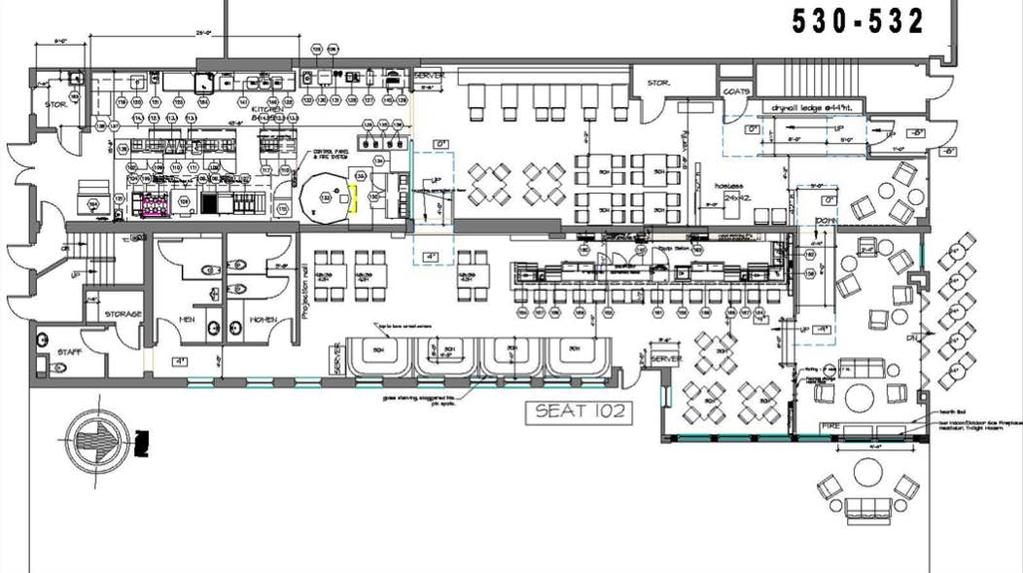 ±4,400 SF Turnkey Restaurant PLAN The information and images contained herein are from sources deemed reliable. However, Metro Commercial Real Estate, Inc.