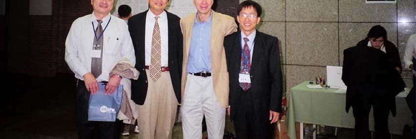 Ross and three Berkeley IEOR alumni, from left to