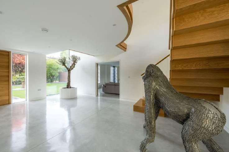 In brief, a feature galleried landing of around 22 x 20 with glass balustrading overlooking the reception hall gives access to first floor bedroom accommodation incorporating four double bedrooms,