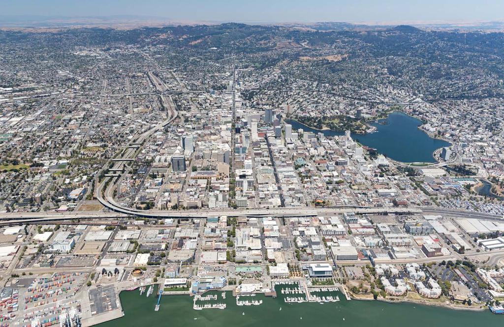 AERIAL OVERVIEW Downtown Berkeley 24 INTERSTATE CALIFORNIA 580