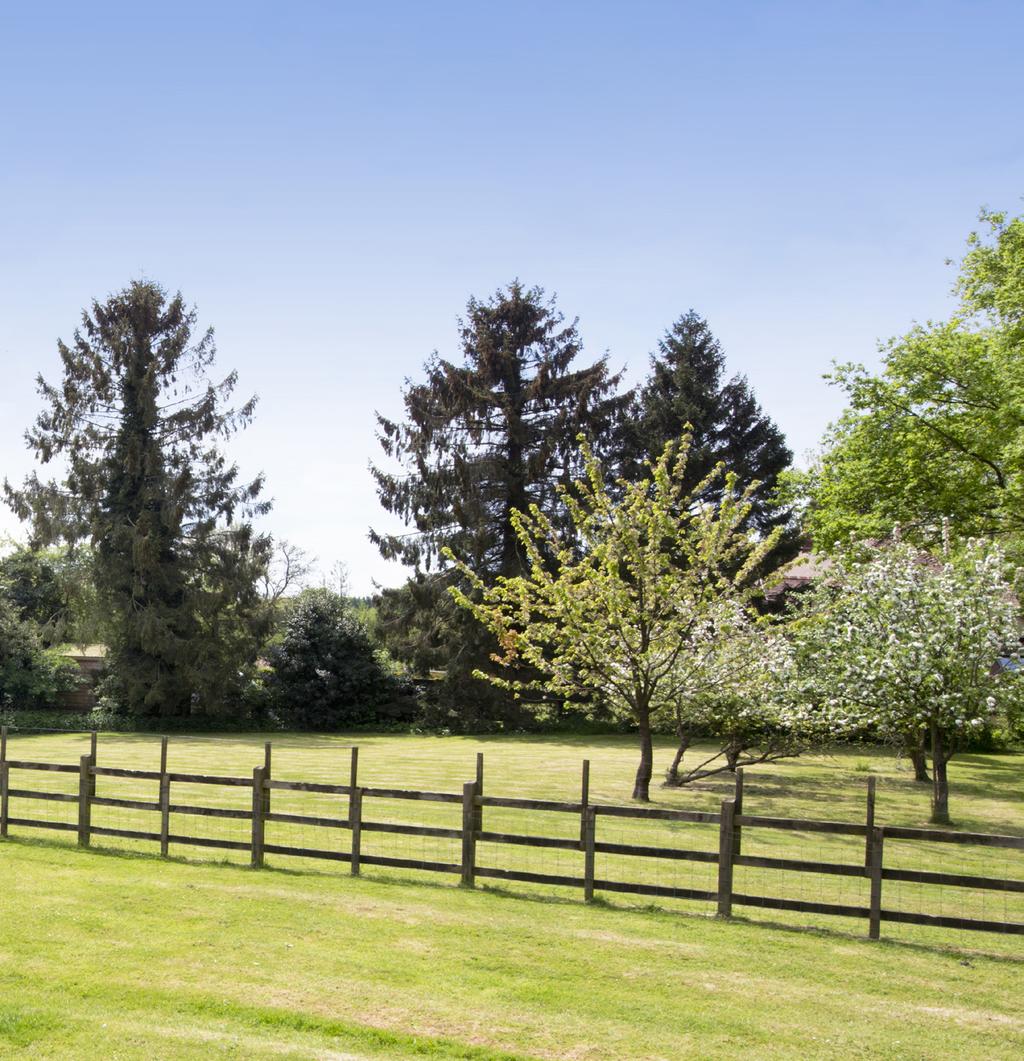 In a very pleasant location with a fine outlook across its own land, a versatile and spacious country residence together with a detached annexe and a range of outbuildings all set within mature