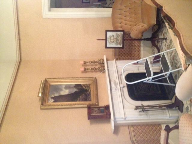 Historic Jack House Receives Facelift The wallpaper renovation and new drapery has been completed and is a great