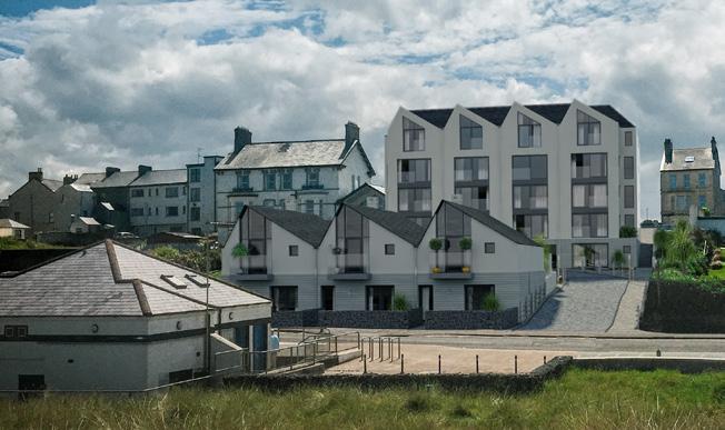 Portnahaven Apartments are prominently located in the popular seaside village of Castlerock.