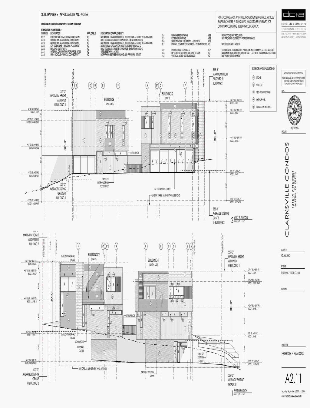 Plans and Elevations - Page 5 Form SCNLGL - "TOTAL"