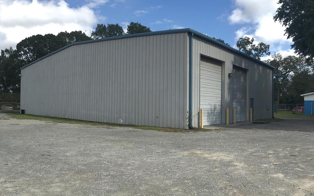 +/- 4,800 STAND-ALONE INDUSTRIAL/FLEX BUILDING WITH LAYDOWN YARD FOR LEASE 108 PIDGEON BAY ROAD Summerville,