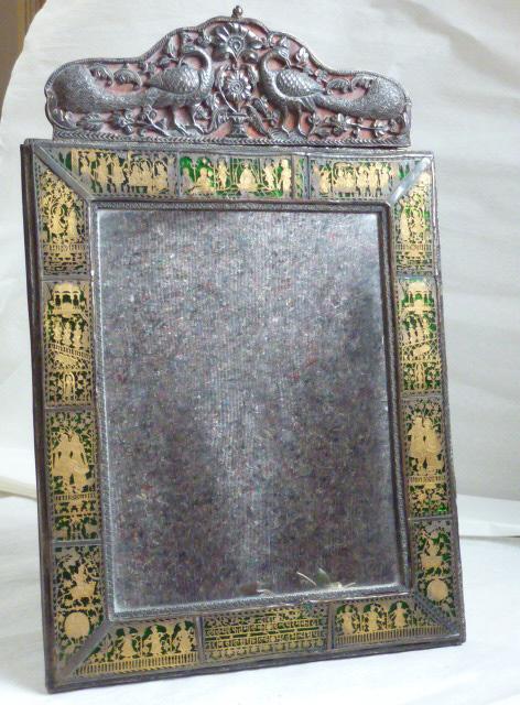 A fine 18th Century Mughal Looking Glass recently sold at our February