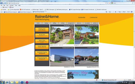 our marketing. Internet - Online Marketing 24hrs a Day The Raine & Horne website is sophisticated, well designed and easy to navigate.