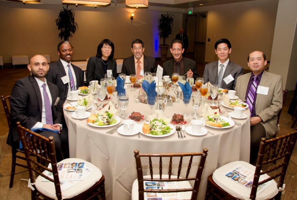 DINNER Los Angeles Department of Water and Power (LADWP): L to R Freddy Blanquel,