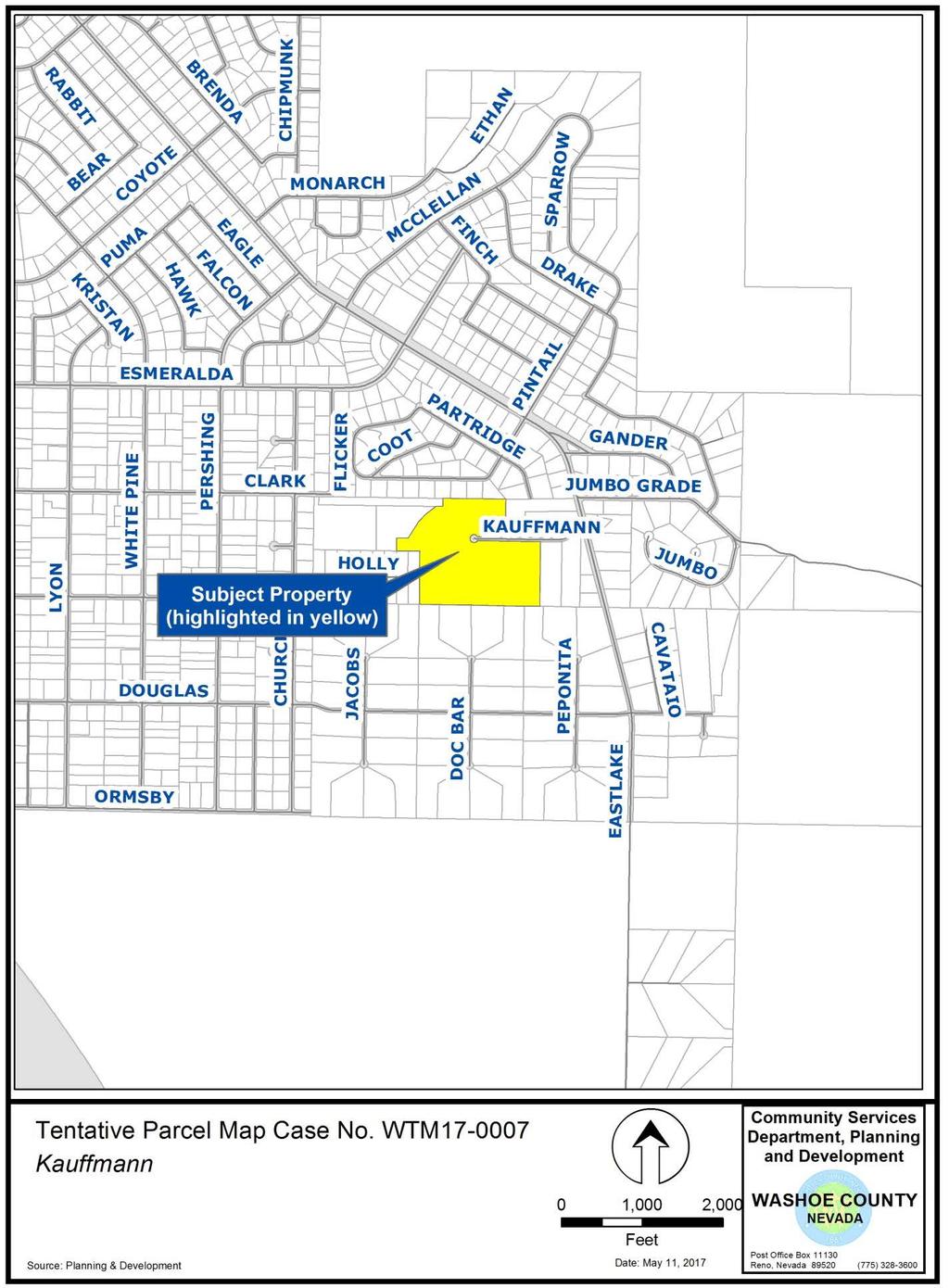 Washoe County Parcel Map Review Committee Staff Report Date: May