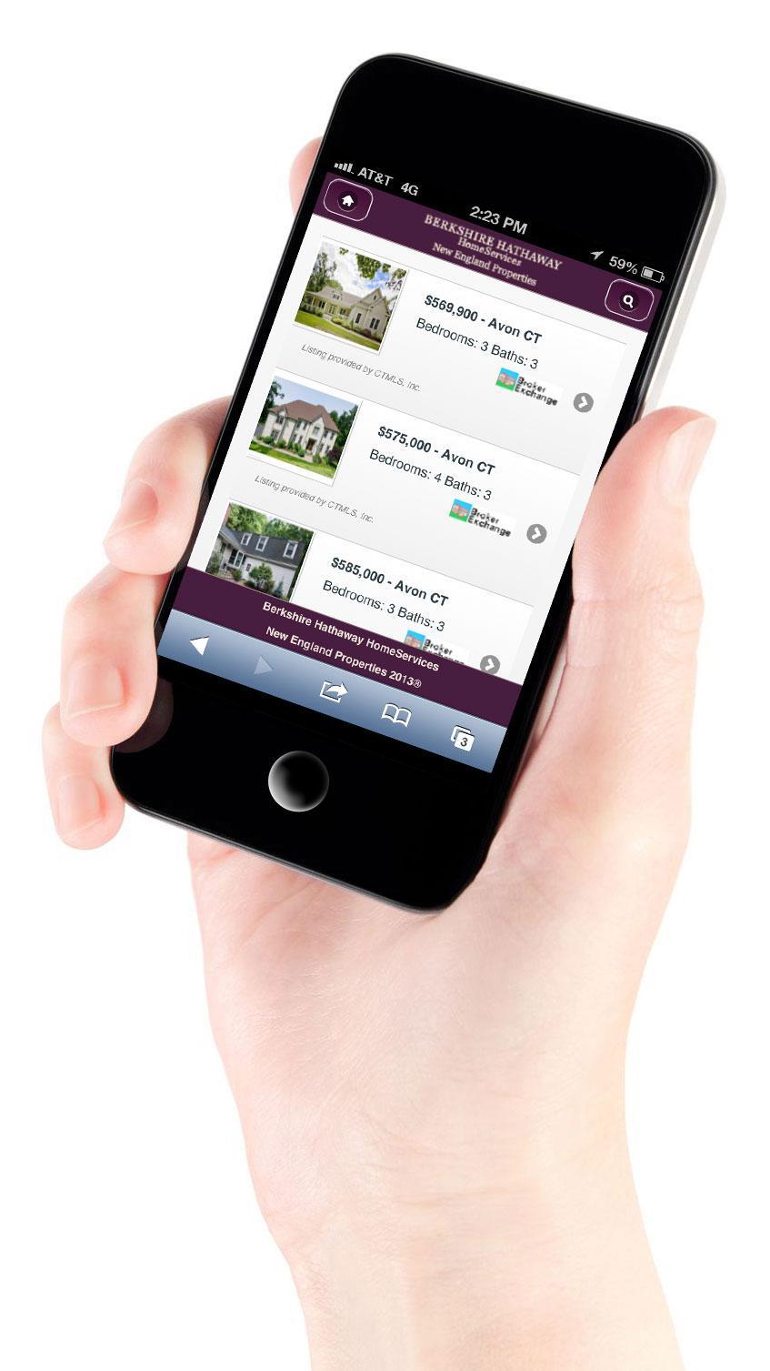 The customizable search feature helps buyers find properties quickly and efficiently.