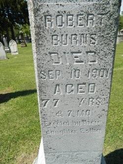 He died of cancer in Brussels Ontario September 10, 1901, His wife died in Brussels on February 9, 1903 4.