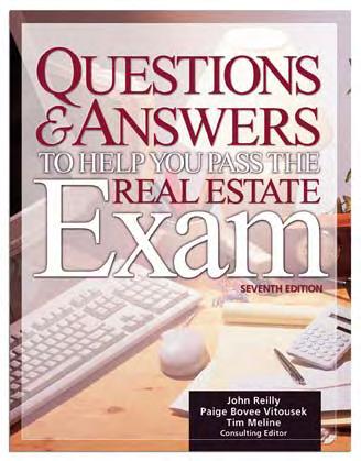EXAM PREP California Real Estate Exam Guide, 5th Edition by Minnie Lush, BA, GRI Help your students pass the licensing exam the first time with California Real Estate Exam Guide.