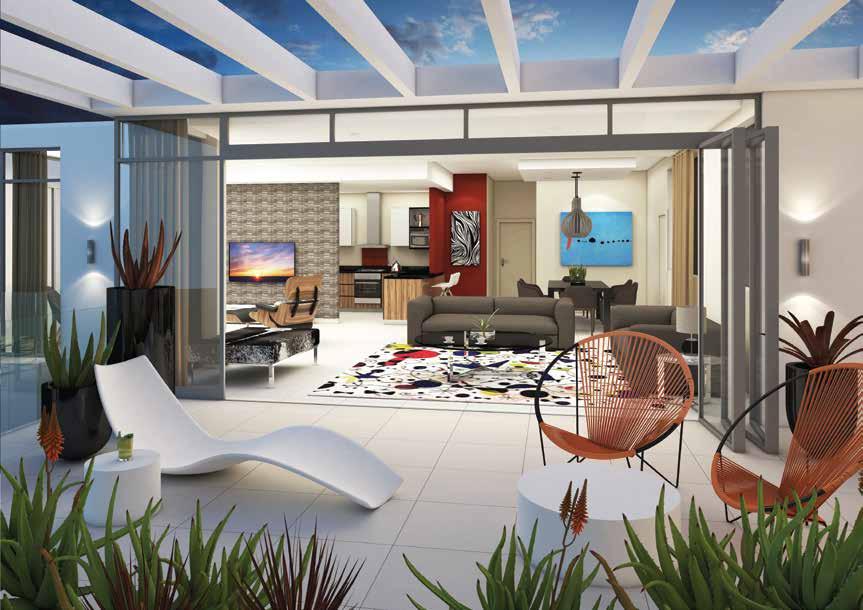 ARTIST IMPRESSION: PENTHOUSE UNIT The Median is truly unique in design its style inspired by the Modern Art era of the early 20th century artists and designers.