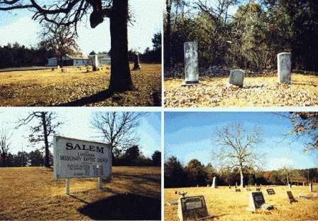 Salem Cemetery Searcy, AR Photos by Eddy Best This Cemetery is also known as: Salem Church Cemetery GPS Location: 618587-3906490 Arkansas Archeological Survey site #: 3WH0616 Number of Marked Graves: